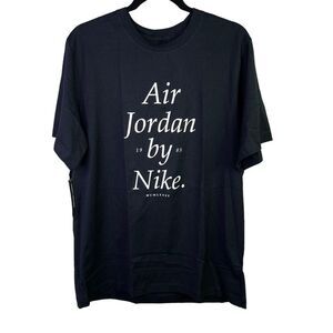 Air Jordan Nike Men's Black T Shirt Size Large New